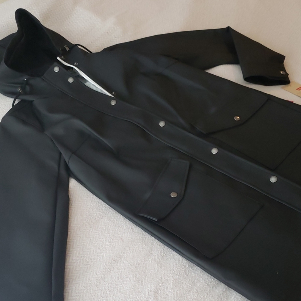 Levis Black Coat size S small womens NWT